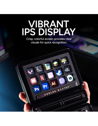 Kit de Creación Modular MasterHUB Cooler Master - 15 Teclas IPS