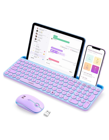 Teclado y Ratón Bluetooth Seenda CTU-301 Multi-Dispositivo