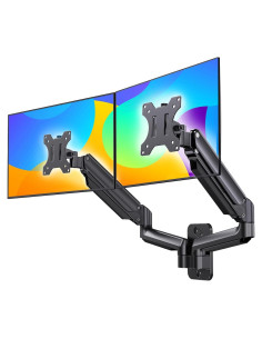 Soporte de Pared Doble Monitor HUANUO 17-32" Ajustable VESA