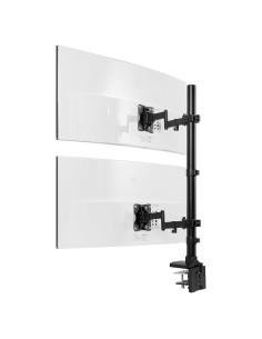 Soporte de Monitor Doble Vertical VIVO STAND-V202T 43" Negro