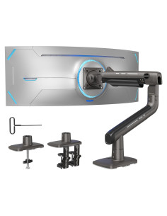 Brazo de Monitor HUANUO Ajustable para Pantallas Ultrawide 49"