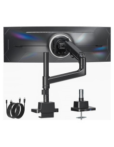 Brazo de Monitor Individual monTEK MA1001UCPBK 17-57" Negro