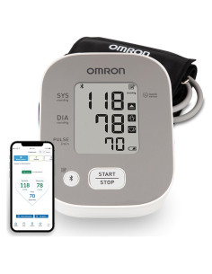 Monitor de Presión Arterial OMRON Bronze - Bluetooth, 14 Lecturas