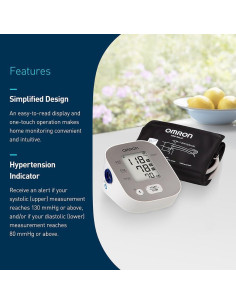 Monitor de Presión Arterial OMRON Bronze - Bluetooth, 14 Lecturas 2