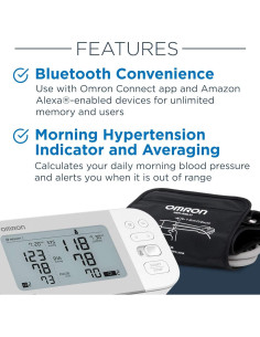Monitor de Presión Arterial OMRON Gold Inalámbrico para Brazo 2