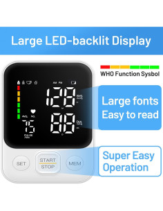 Esfigmomanómetro Manual Shenzhen Jamr C02 con Pantalla LED 2