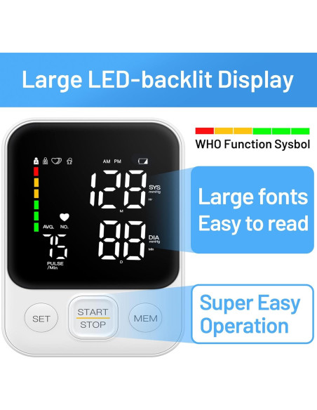 Esfigmomanómetro Manual Shenzhen Jamr C02 con Pantalla LED
