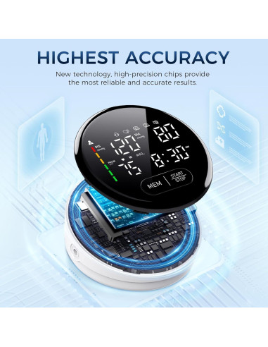 Esfigmomanómetro Automático Brazo Superior Jamr BN1WC 240 Memorias