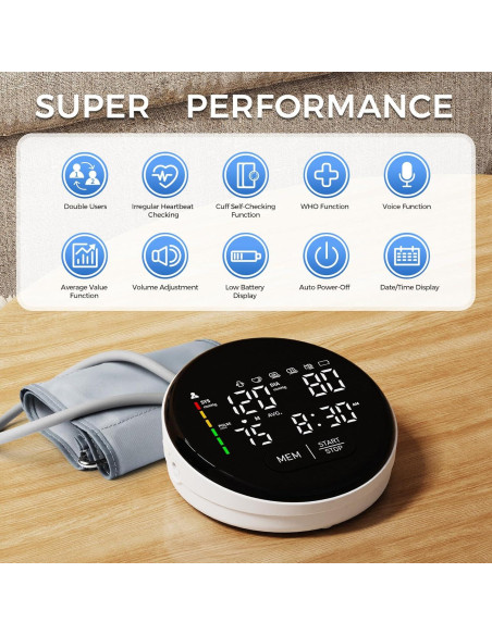 Esfigmomanómetro Automático Brazo Superior Jamr BN1WC 240 Memorias