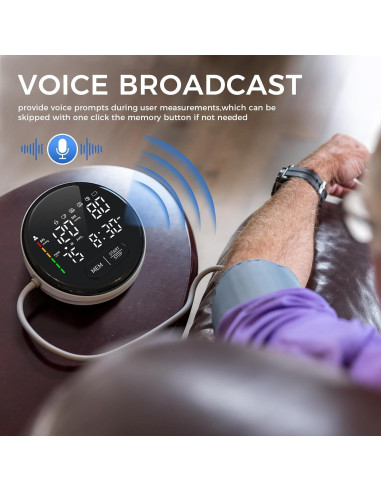 Esfigmomanómetro Automático Brazo Superior Jamr BN1WC 240 Memorias