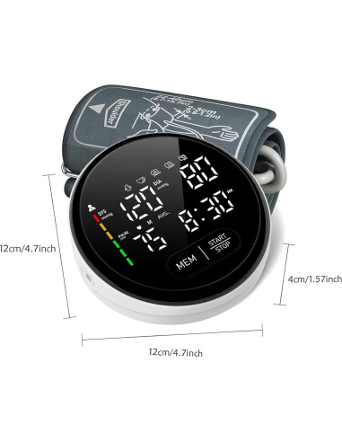 Esfigmomanómetro Automático Brazo Superior Jamr BN1WC 240 Memorias