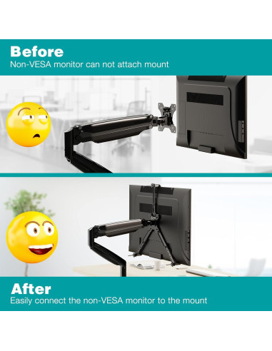 Adaptador VESA MOUNT PRO para Monitores 19-32" No VESA