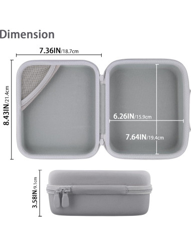 Funda Dura co2CREA para Monitor de Presión Arterial OMRON BP5255