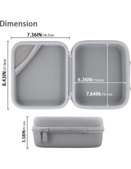 Funda Dura co2CREA para Monitor de Presión Arterial OMRON BP5255