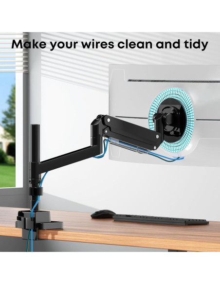 Soporte de Monitor Putilsen Mount Ajustable 24-57" Negro