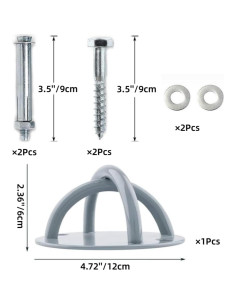 Soporte de Montaje en Pared LBDONDIN para Yoga y Gimnasia 2