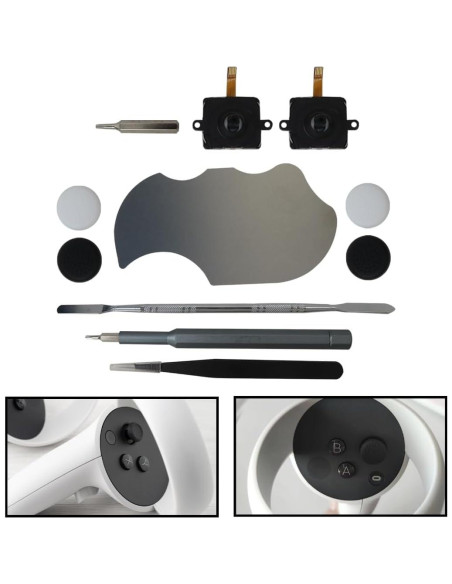 Kit Reemplazo Joystick USonline911 para Meta Quest 2