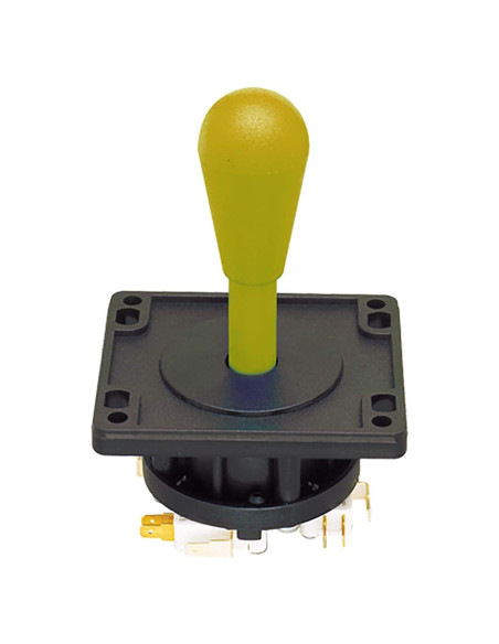 Joystick Suzo Happ Amarillo Ultimate 8 Vías - 50-7608-150