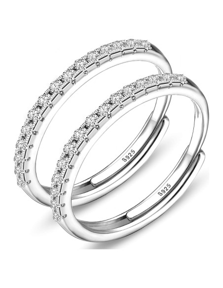 Anillos Apilables Ajustables Baño de Oro 14K para Oura Ring Anillos Apilables Ajustables Baño de Oro 14K para Oura Ring