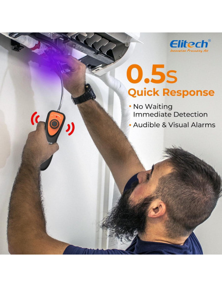 Detector de Fugas de Refrigerante Elitech CLD-100UV Sensible