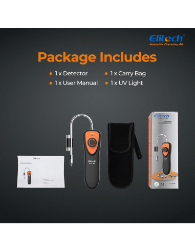 Detector de Fugas de Refrigerante Elitech CLD-100UV Sensible