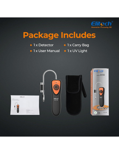 Detector de Fugas de Refrigerante Elitech CLD-100UV Sensible