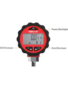 Manómetro Digital Elitech SMG-1H 0.1-55.2 bar para Refrigeración 2