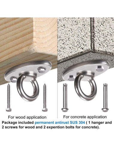 Soporte de Techo y Pared BeneLabel para Entrenador de Suspensión 1270kg