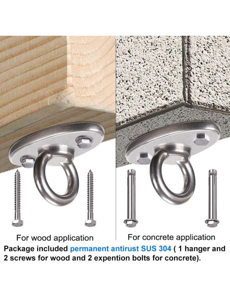 Soporte de Techo y Pared BeneLabel para Entrenador de Suspensión 1270kg