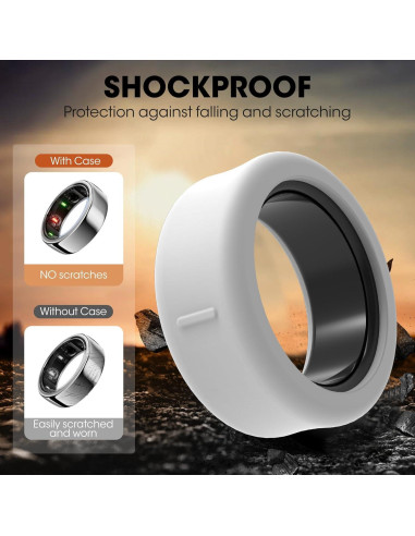 Protector de Silicona Chofit para Oura Ring 4 y Gen3 - 8 Pack