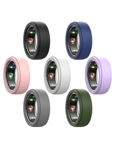 Cubierta de Anillo Silicona BOTOMALL para Oura Ring Gen 3/4 - 7 Pack
