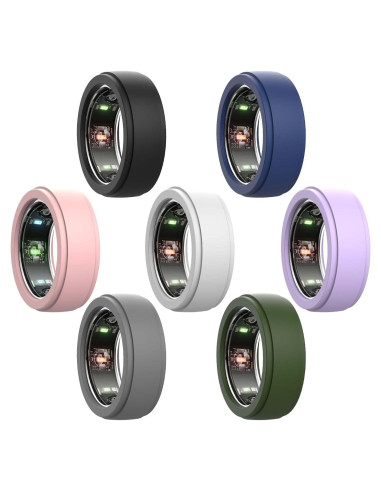 Cubierta de Anillo Silicona BOTOMALL para Oura Ring Gen 3/4 - 7 Pack