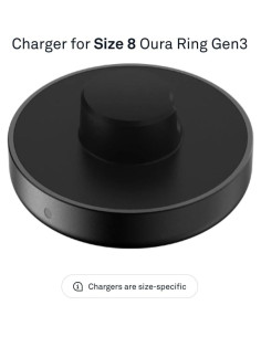Cargador Oura Ring Gen3 Tamaño 8 - Carga Rápida USB-C 2