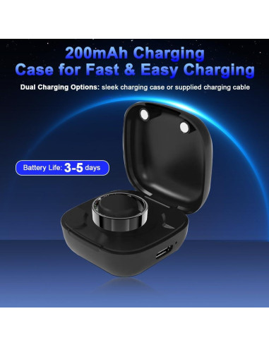 Anillo Inteligente Evelame R11 Salud y Fitness Negro IP68