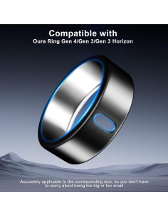 Paquete de 5 fundas TPU para Oura Ring Gen 4 y Gen 3 - ZOOROO 2