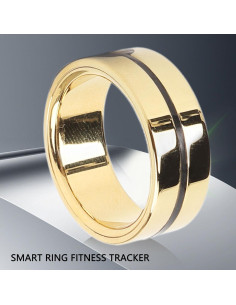 Anillo Inteligente de Salud Zunate con Control Táctil y Carga 2