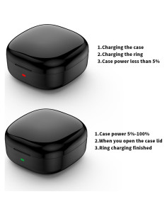 Estuche de Carga Portátil ELFEYE para Anillo Oura Gen3 Tamaño 11 2