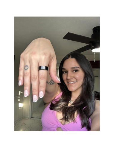 Anillo Inteligente Vital Health para Mujeres y Hombres - Tamaño 11