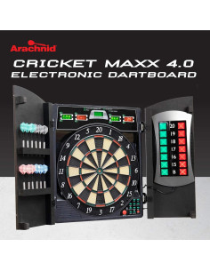 Conjunto de Dianas Electrónicas Arachnid Cricket Maxx 4.0 2