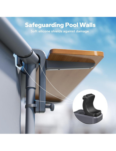 Bar de piscina POOLHACKER para piscinas redondas 33cm