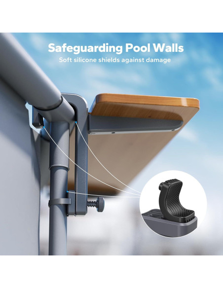 Bar de piscina POOLHACKER para piscinas redondas 33cm