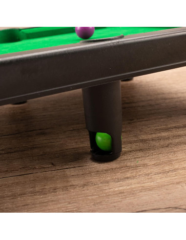 Juego de Mesa de Billar Mini Hiawbon 27.5x19.2 cm Portátil