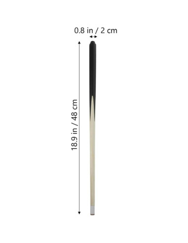 Palos de Billar Cortos Vaguelly 48cm para Niños - 2 Piezas