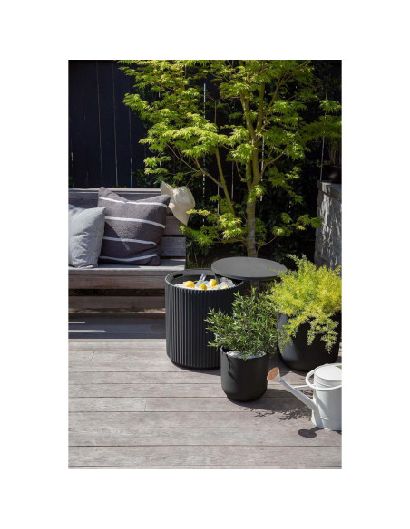 Mesa Lateral Enfriadora Veradek COOLVDMB Negra 53 cm