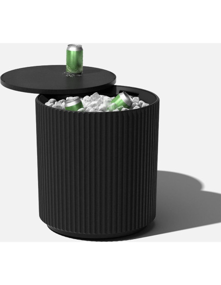 Mesa Lateral Enfriadora Veradek COOLVDMB Negra 53 cm