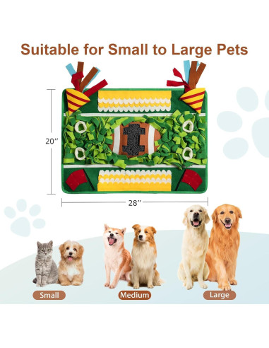 Alfombra de Olfato para Perros Mediana - Entrenamiento de Olores