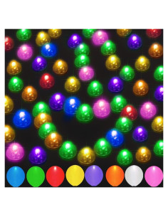 100 Luces LED Mini Bolas Redondas JJGoo - Color Mezclado