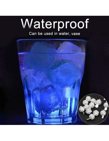 100 Luces LED Mini Bolas Redondas JJGoo - Color Mezclado