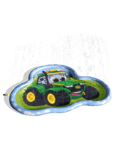 Alfombra Splash John Deere 1.5m Rociador Agua para Niños