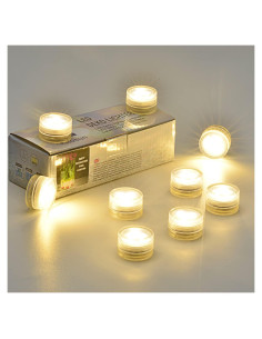 Velas LED Sumergibles Afoosoo - Paquete de 20 Blancas 3cm